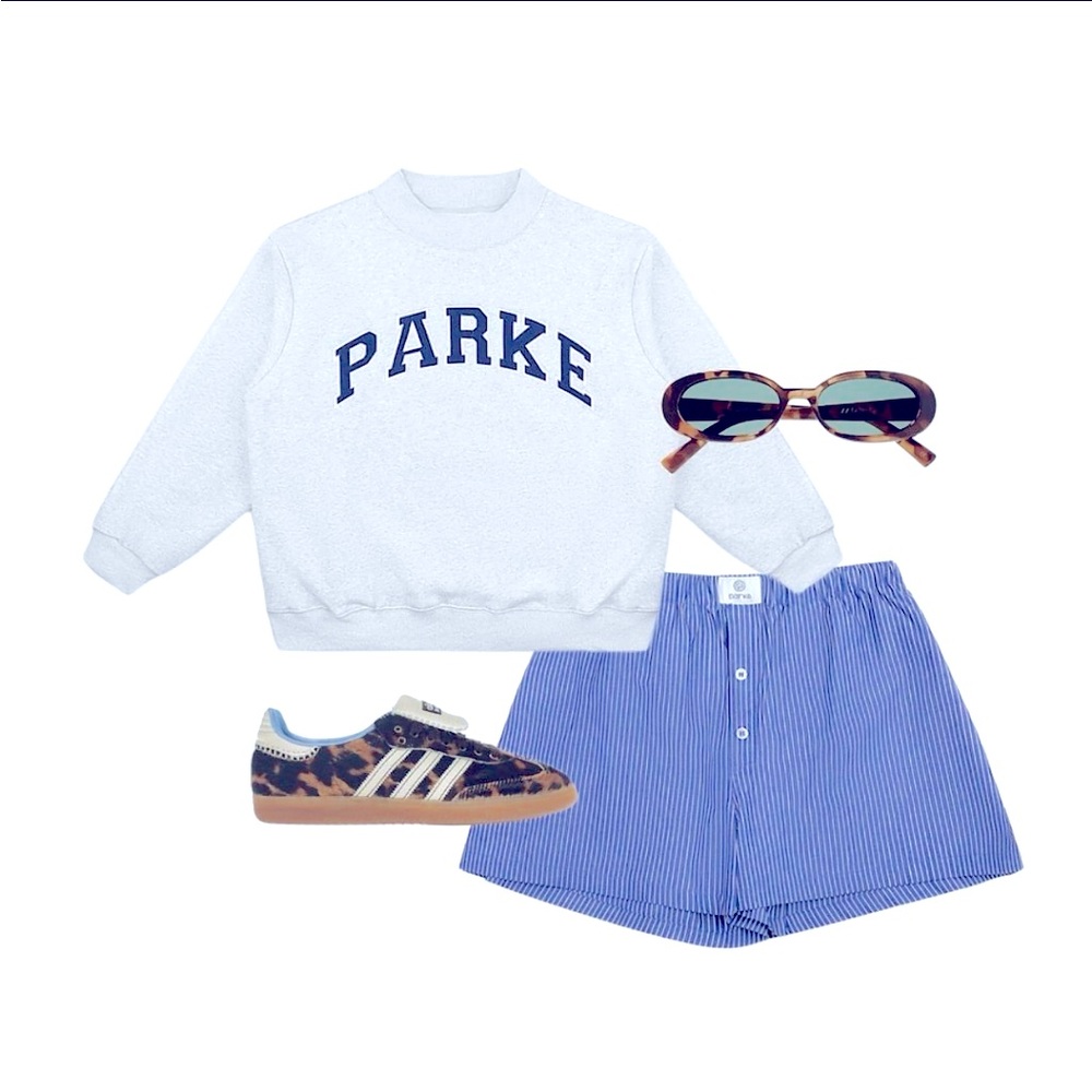 New Parke Striped Boxer Shorts ONLY